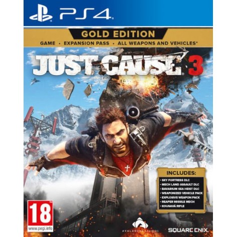 Игра Just Cause 3 Gold Edition за PlayStation 4