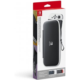  Калъф и протектор Nintendo - OLED Black & White (Nintendo Switch)