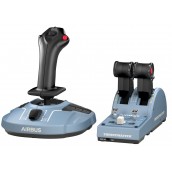 Комплект Thrustmaster - TCA Officer Airbus Edition, PC, син