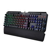 Механична клавиатура Redragon - Indrah K555, Outemu, RGB, черна