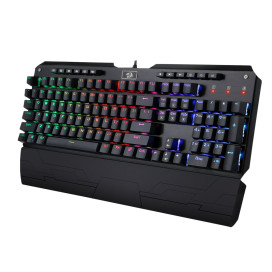  Механична клавиатура Redragon - Indrah K555, Outemu, RGB, черна