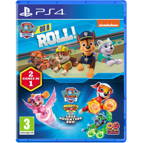 Игра Paw Patrol On A Roll + Paw Patrol Mighty Pups Compilation за PlayStation 4