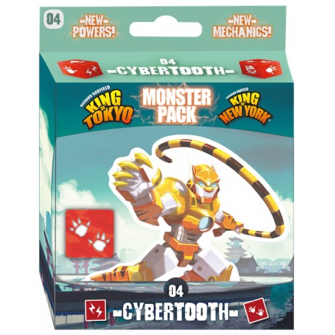 Разширение за настолна игра King of Tokyo/New York - Monster Pack: Cybertooth