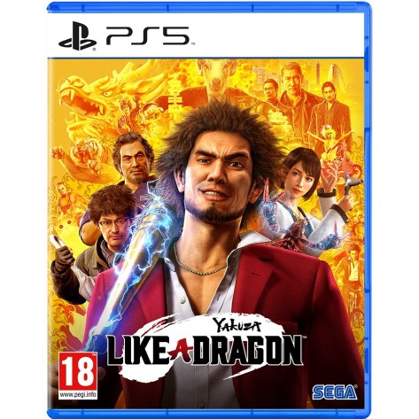 Игра Yakuza Like A Dragon за PlayStation 5