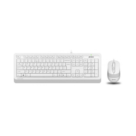 Комплект клавиатура и мишка A4tech - F1010 Fstyler, черен/син