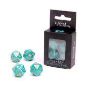  Аксесоар за настолна игра Eldfall Chronicles: Northern Wind - Faction Dice - Sand Kingdoms