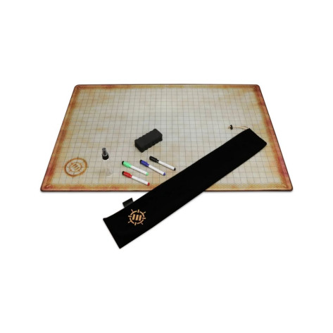 Аксесоар за ролеви игри Enhance - Deluxe Grid Mat Campaign Kit (91.5 x 61 cm)