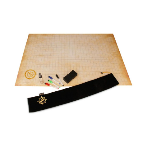 Аксесоар за ролеви игри Enhance - RPG Grid Mat Campaign Kit (91.5 x 61 cm)