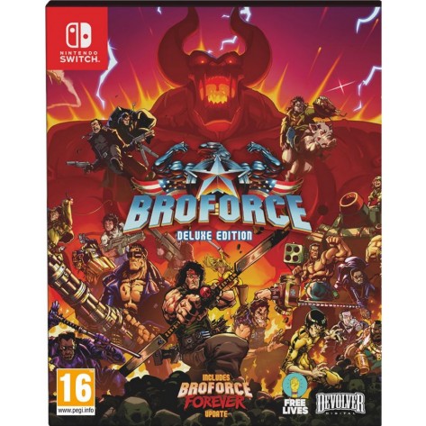 Игра Broforce: Deluxe Edition за Nintendo Switch