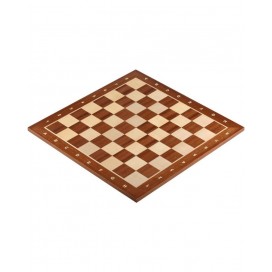 Дървена дъска за шах с нотация Sunrise - Chessboard No. 4, кафява Дървена дъска за шах с нотация Sunrise - Chessboard No. 4, кафява