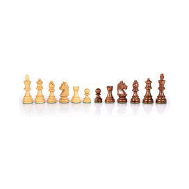 Дървени фигури за шах Manopoulos - Staunton, утежнени, 8.5 cm