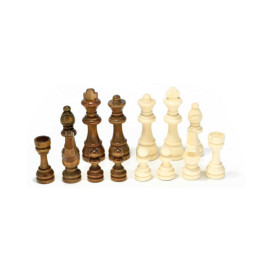 Дървени фигури за шах Platinum - 8.9 cm