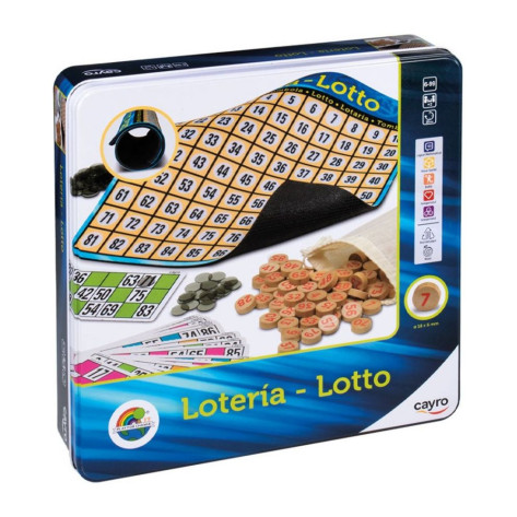 Детска игра Лото (метална кутия)