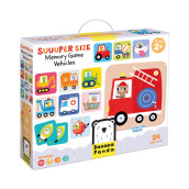Детска мемори игра Banana Panda - Превозни средства Детска мемори игра Banana Panda - Превозни средства