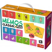  Детска мемори игра Memos Classic&plus - Движи се и играй