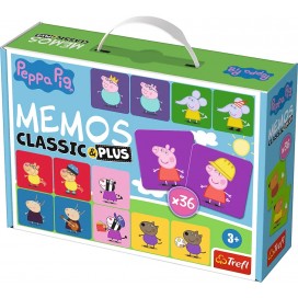 Детска мемори игра Memos Classic&plus - Пепа Пиг