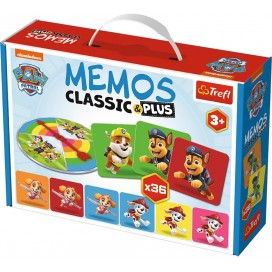 Детска мемори игра Memos Classic&plus - Пес Патрул