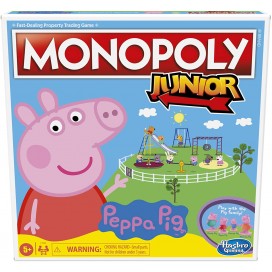  Детска настолна игра Hasbro Monopoly Junior - Peppa Pig