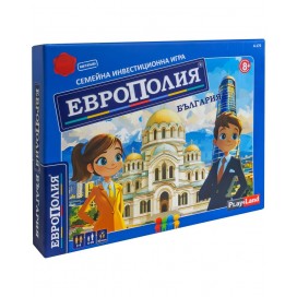  Детска настолна игра PlayLand - ЕвроПолия, България