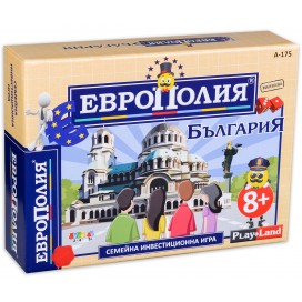  Детска настолна игра PlayLand - ЕвроПолия, България II