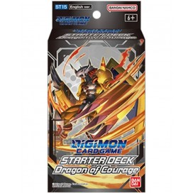  Digimon Card Game: Starter Deck Dragon of Courage ST15