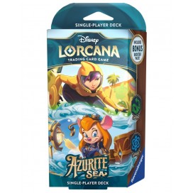  Disney Lorcana TCG: Azurite Sea Starter Deck - Go Go Tomago & Gadget Hackwrench