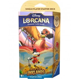  Disney Lorcana TCG: Into the Inklands Starter Deck - Moana and Scrooge McDuck