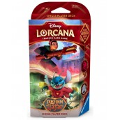  Disney Lorcana TCG: Reign of Jafar Starter Deck - Mulan & Stitch