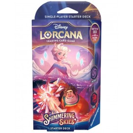Disney Lorcana TCG: Shimmering Skies Starter Deck - Elsa and Ralph Disney Lorcana TCG: Shimmering Skies Starter Deck - Elsa and Ralph