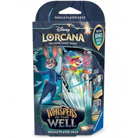 Disney Lorcana TCG: Whispers in the Well Starter Deck - Judy Hopps & Robin Hood