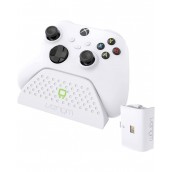 Докинг зарядна станция Venom - за Xbox One/Series X/S, бяла Докинг зарядна станция Venom - за Xbox One/Series X/S, бяла