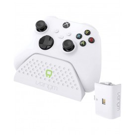 Докинг зарядна станция Venom - за Xbox One/Series X/S, бяла