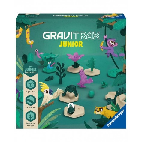 Допълнение за логическа игра Ravensburger GraviTrax Junior - Джунгла