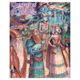 Допълнение за ролева игра Dungeon Crawl Classics RPG #88: The 998th Conclave of Wizards Допълнение за ролева игра Dungeon Crawl Classics RPG #88: The 998th Conclave of Wizards