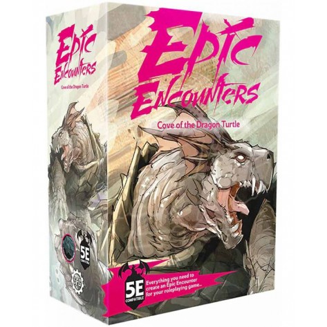 Допълнение за ролева игра Epic Encounters: Cove of the Dragon Turtle (D&D 5e compatible)