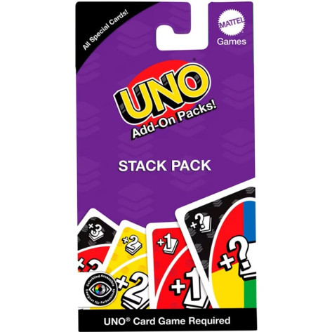 Допълнителни карти за игра UNO Add-On-Packs: Stack Pack