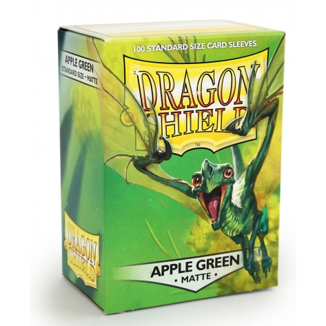 Dragon Shield Standard Sleeves - Светлозелени, матови (100 бр.)