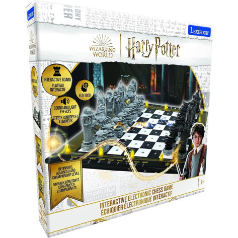 Електронен луксозен шах Lexibook: Harry Potter (With Lights and Sound Effects)