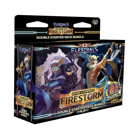 Elestrals TCG: Firestorm Hermes vs. Zeus Double Starter Deck Bundle