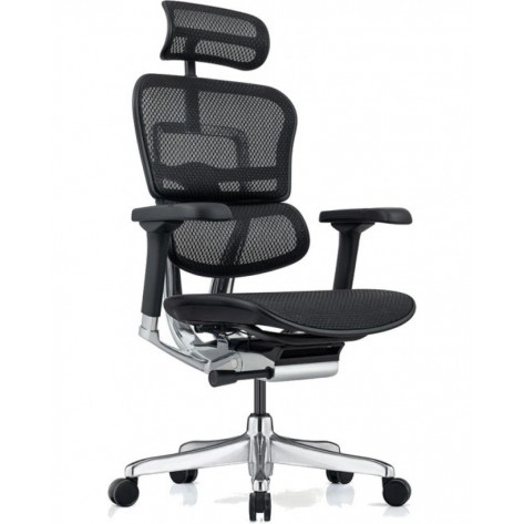 Ергономичен стол Antares - ERGOHUMAN 2 ELITE, черен