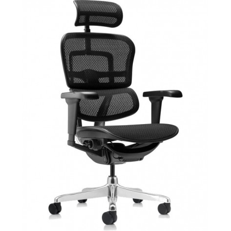 Ергономичен стол Antares - ERGOHUMAN ULTRA UPH, черен