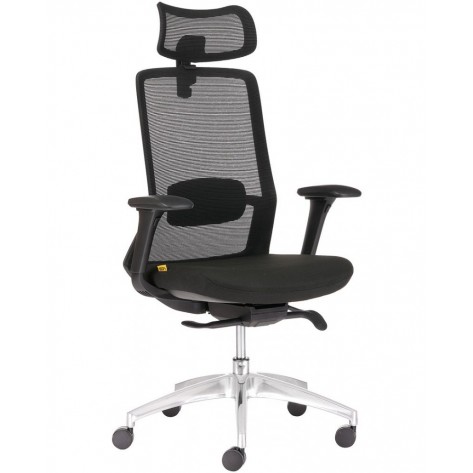 Ергономичен стол Antares - POLARIS, черен