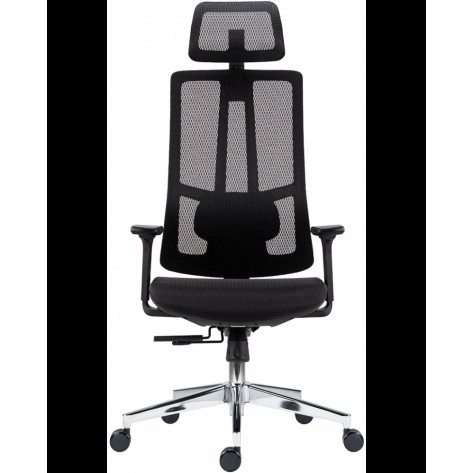 Ергономичен стол Antares - Ruben Mesh, черен