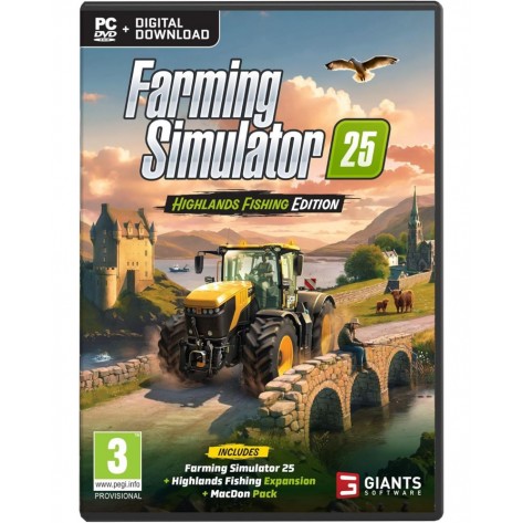 Игра Farming Simulator 25: Highlands Fishing Edition за Компютър