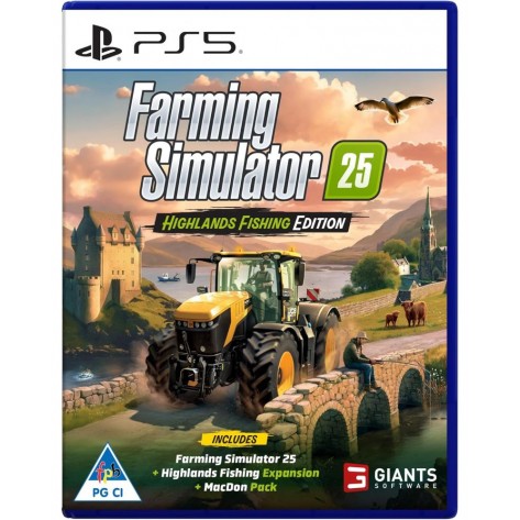 Игра Farming Simulator 25: Highlands Fishing Edition за PlayStation 5