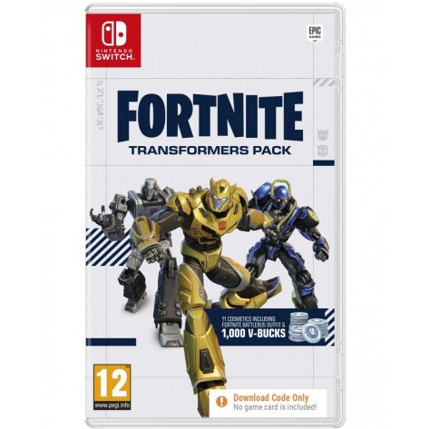 Игра Fortnite Transformers Pack - Код в кутия за Nintendo Switch