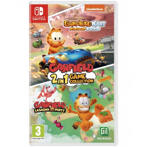 Игра Garfield Lasagna Party + Garfield Kart: Furious Racing за Nintendo Switch