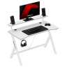 Гейминг бюро Huzaro – Hero 1.9 RGB, 120 x 60 cm, бяло