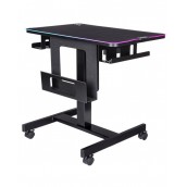 Гейминг бюро Thermaltake - CYCLEDESK 100 RGB Electric, черно