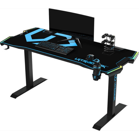 Гейминг бюро Ultradesk - Force, синьо